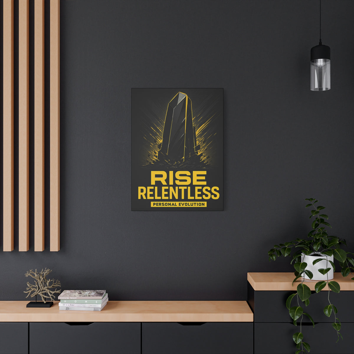 Motivational Canvas Print, Wall Art, Home Decor, Inspirational Gift, Office Decor