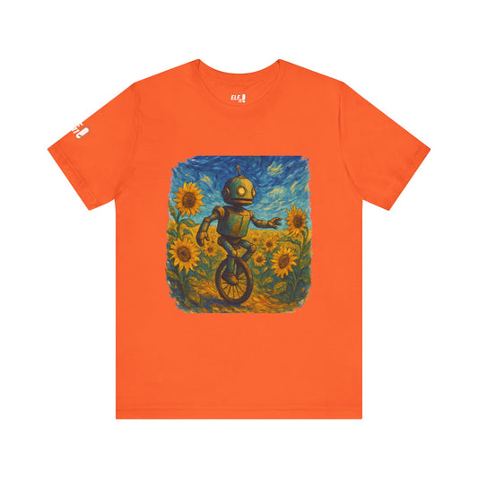 Robot Unicycle Tee