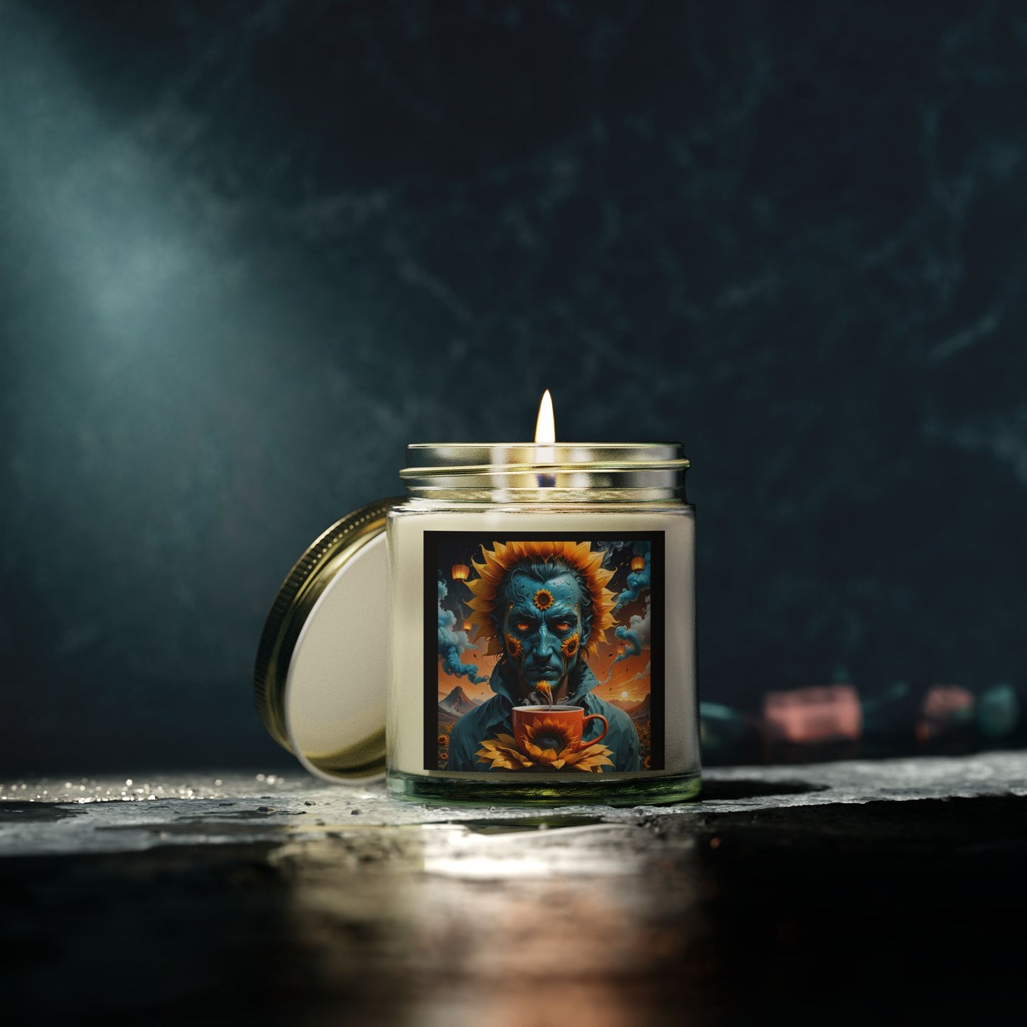 SUNFLOWER POWER candle
