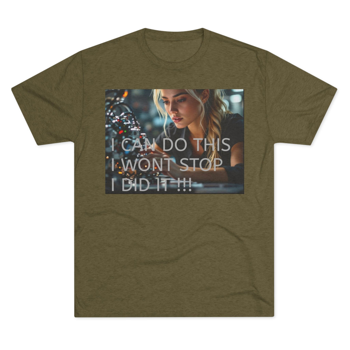 Motivational Unisex Tee - "I Can Do This!" - Inspirational Crew Neck Shirt, Fitness Gift, Everyday Wear, Confidence Booster, Casual Outfit