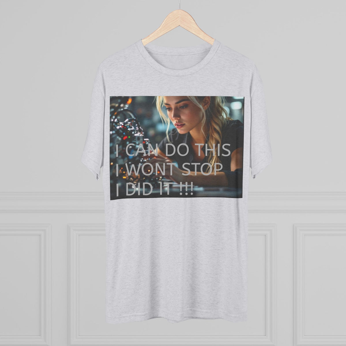 Motivational Unisex Tee - "I Can Do This!" - Inspirational Crew Neck Shirt, Fitness Gift, Everyday Wear, Confidence Booster, Casual Outfit