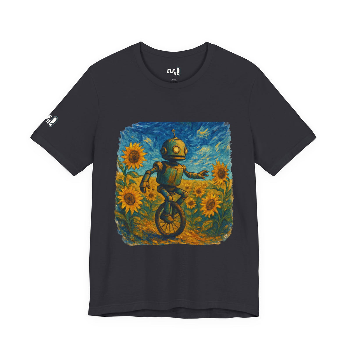 Robot Unicycle Tee