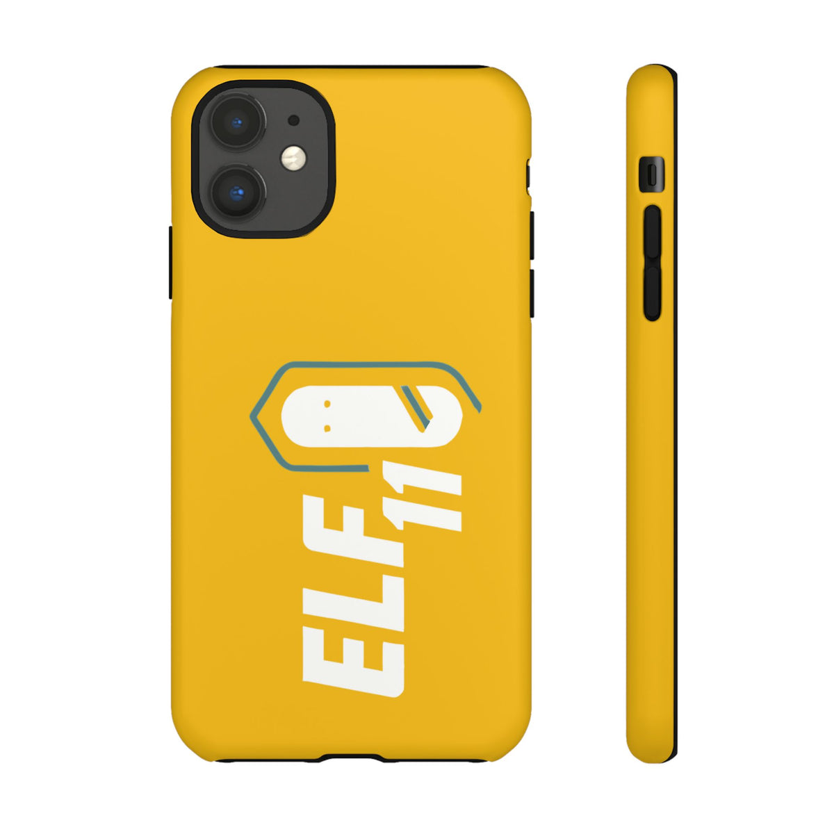 Yellow 'ELF11' Phone Case — Protective Slim Shockproof Cover
