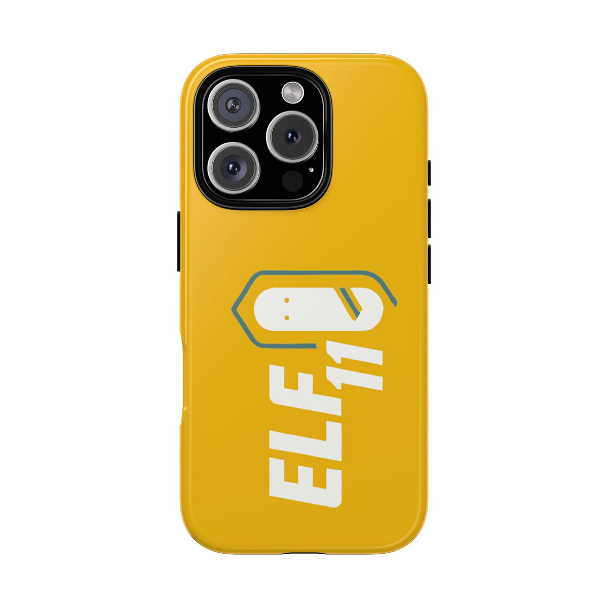 Yellow 'ELF11' Phone Case — Protective Slim Shockproof Cover