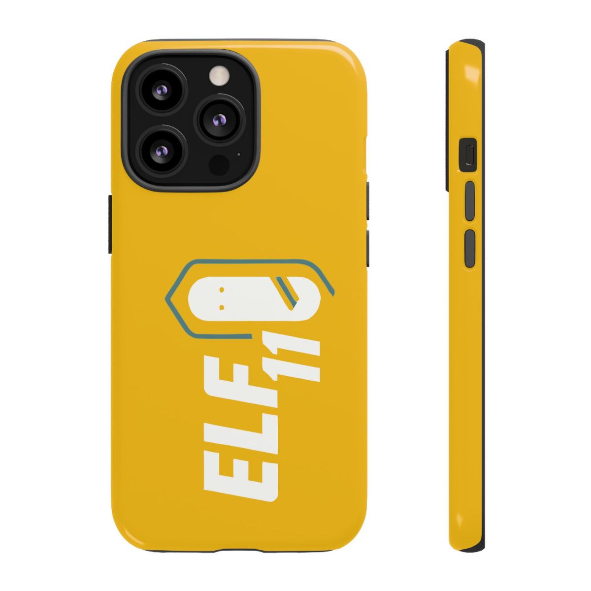 Yellow 'ELF11' Phone Case — Protective Slim Shockproof Cover