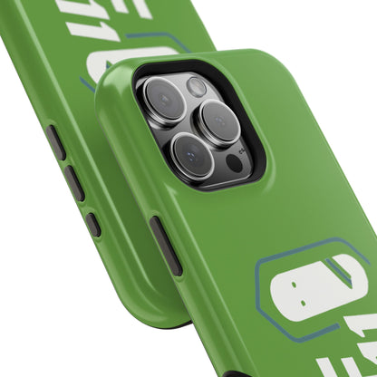 ELF11 Green Impact-Resistant Phone Case — Rugged Shockproof Protective Cover
