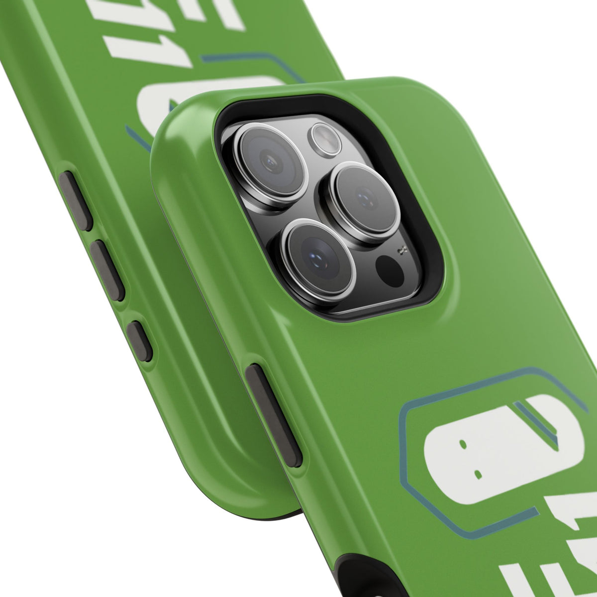 ELF11 Green Impact-Resistant Phone Case — Rugged Shockproof Protective Cover