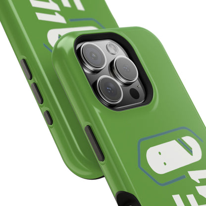 ELF11 Green Impact-Resistant Phone Case — Rugged Shockproof Protective Cover
