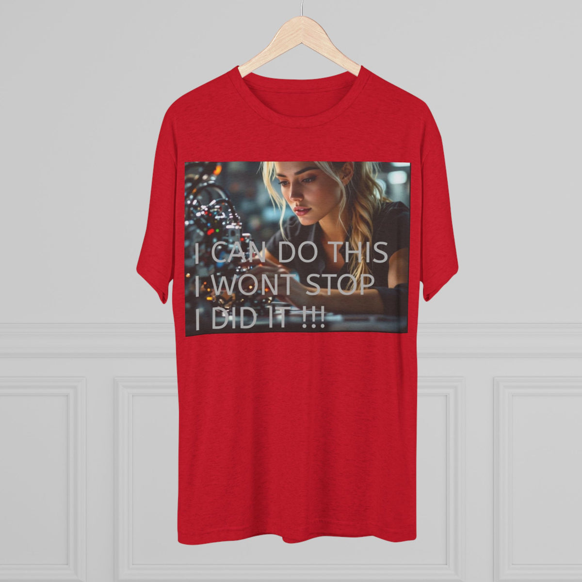 Motivational Unisex Tee - "I Can Do This!" - Inspirational Crew Neck Shirt, Fitness Gift, Everyday Wear, Confidence Booster, Casual Outfit