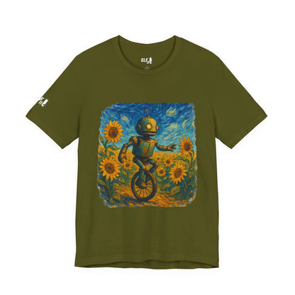 Robot Unicycle Tee