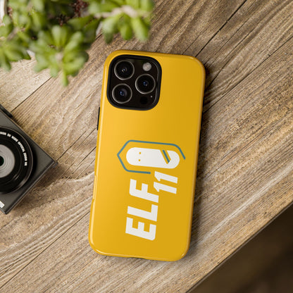 Yellow 'ELF11' Phone Case — Protective Slim Shockproof Cover