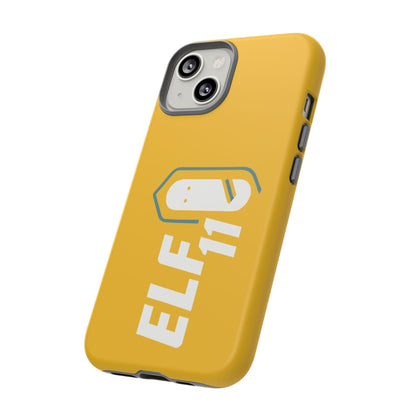 Yellow 'ELF11' Phone Case — Protective Slim Shockproof Cover