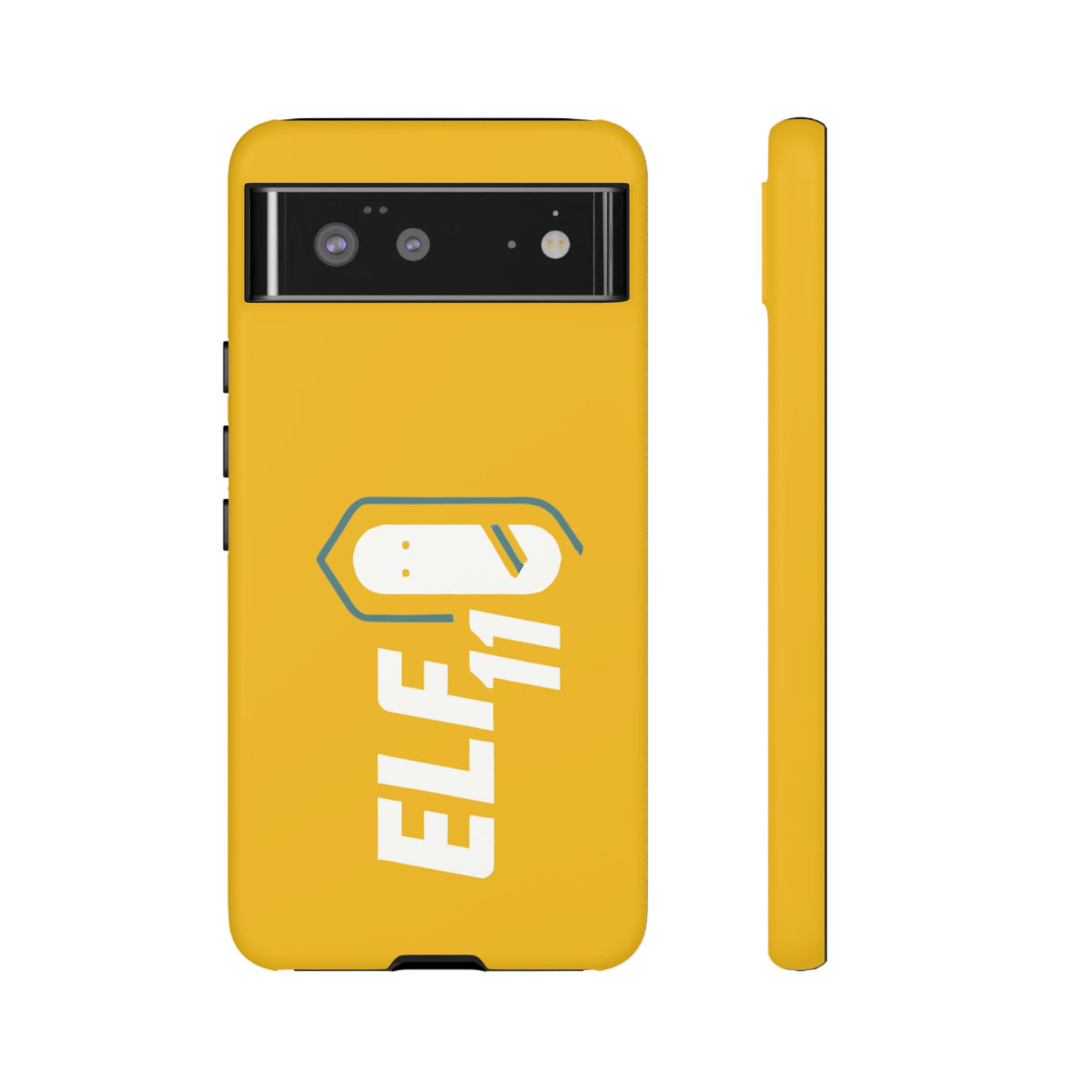 Yellow 'ELF11' Phone Case — Protective Slim Shockproof Cover