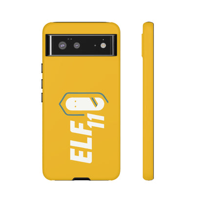 Yellow 'ELF11' Phone Case — Protective Slim Shockproof Cover