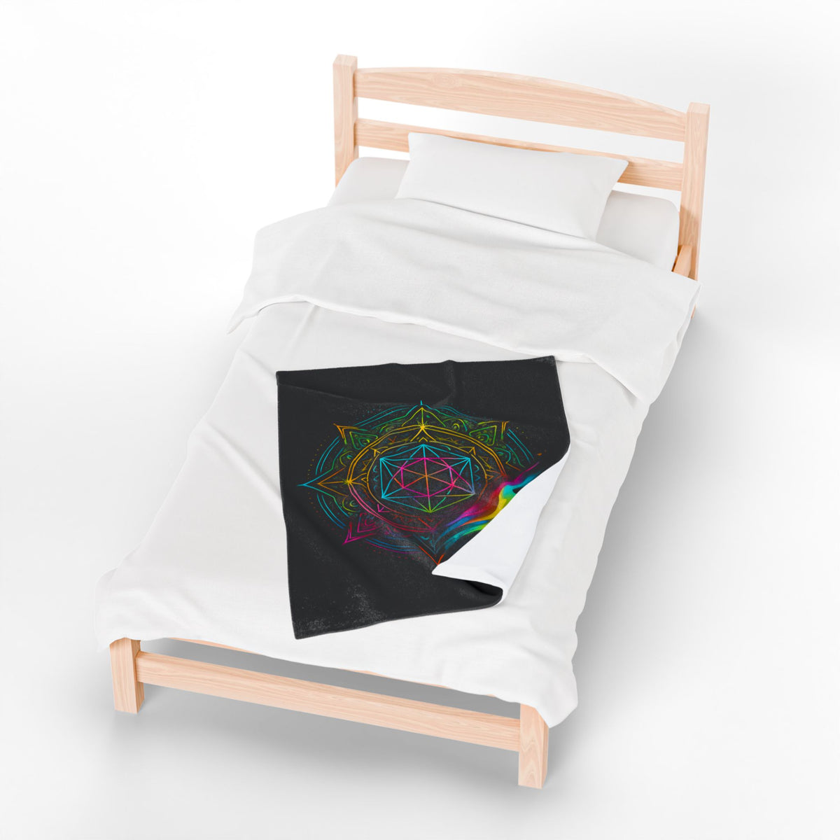 sacred geometry vibrant splash - Cozy Bohemian Decor