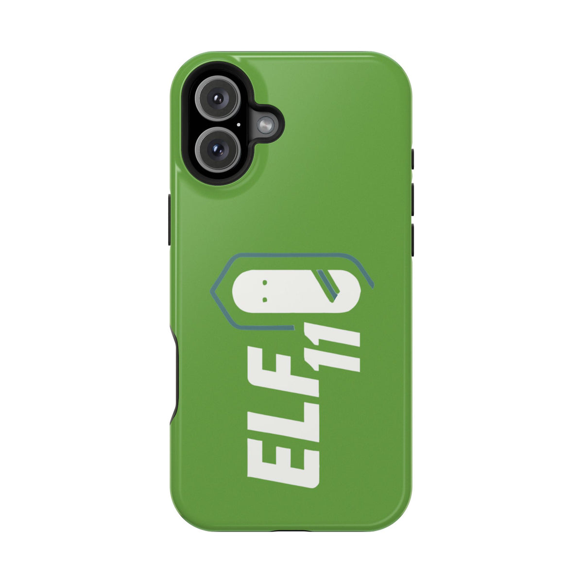 ELF11 Green Impact-Resistant Phone Case — Rugged Shockproof Protective Cover