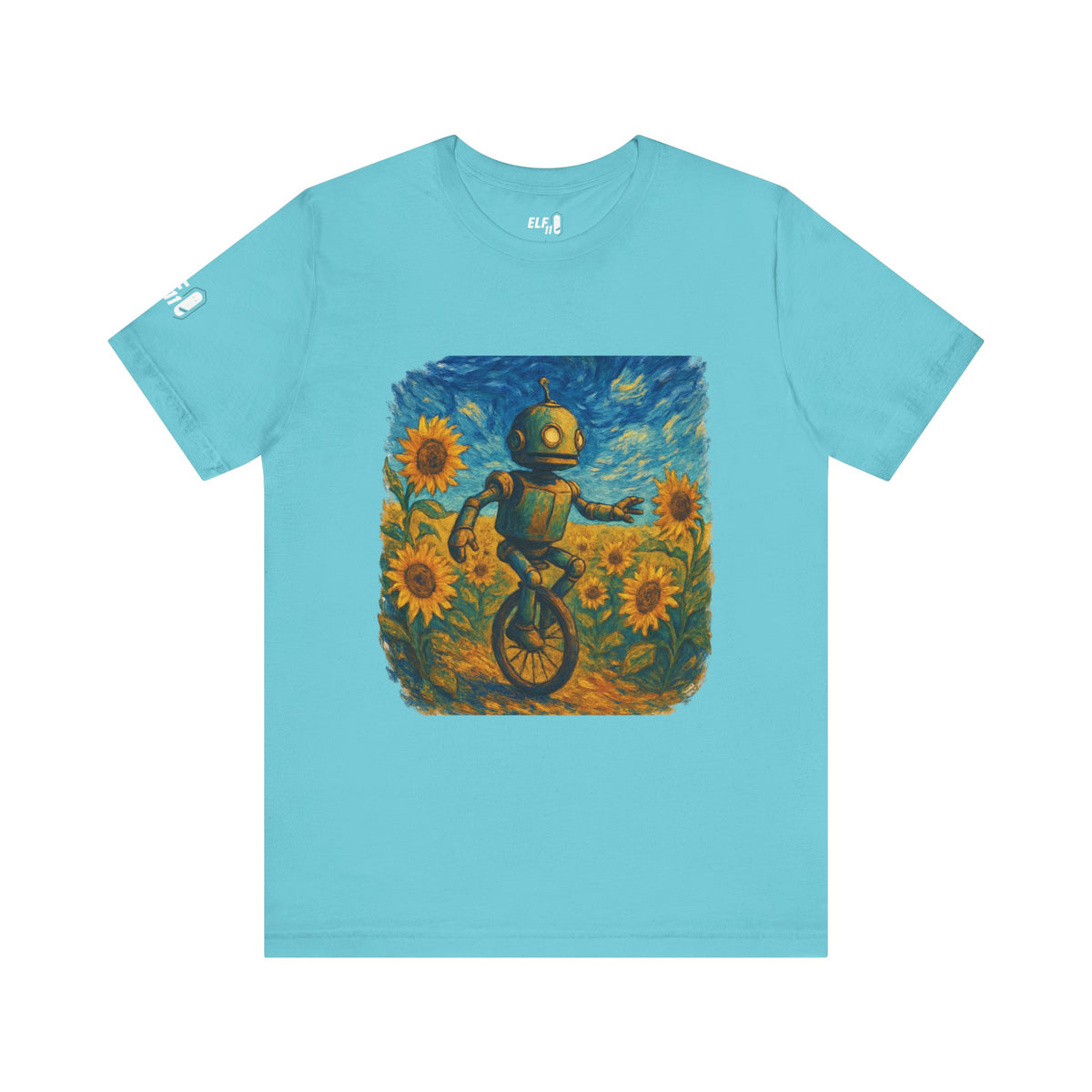 Robot Unicycle Tee