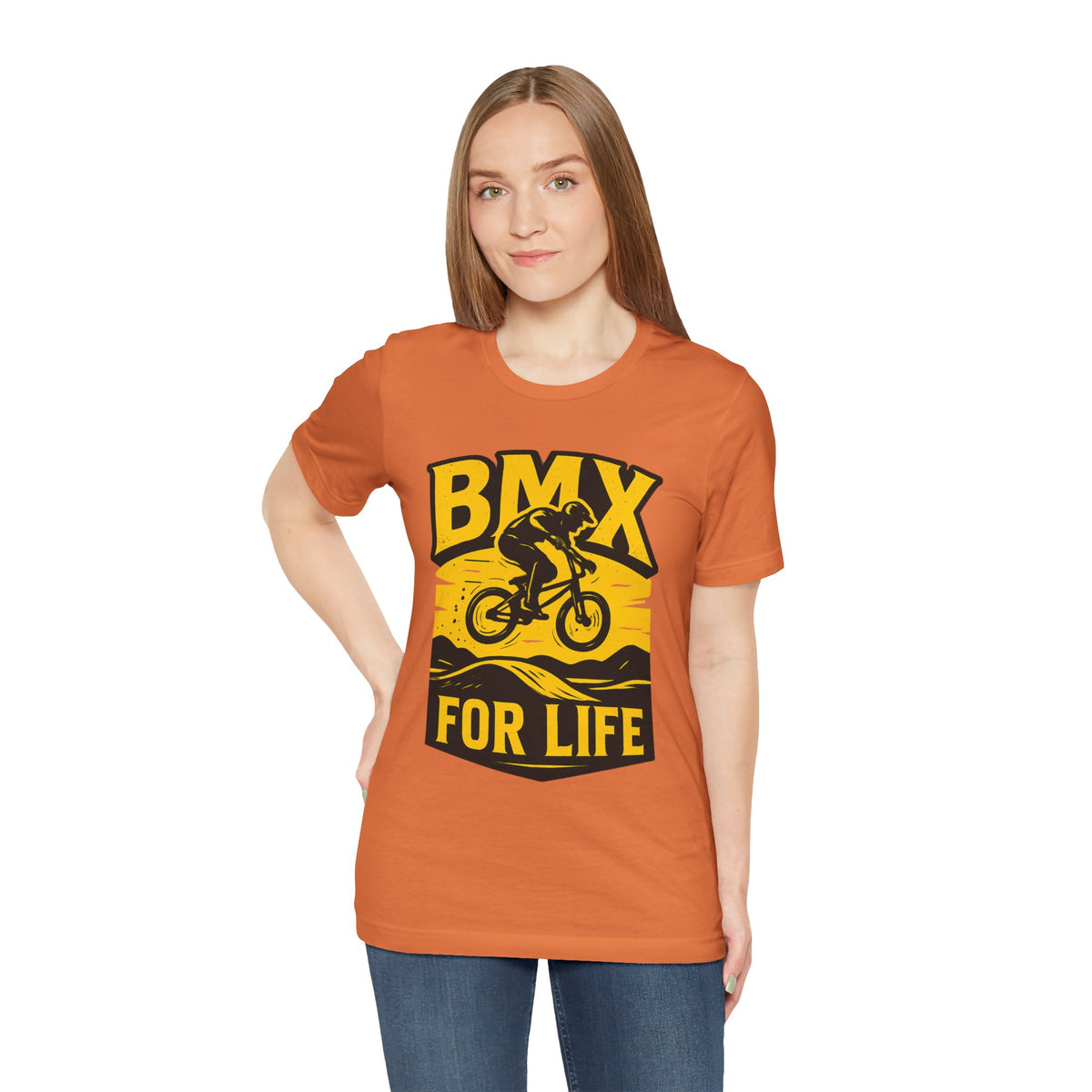 BMX FOR LIFE SHORT SLEVE SHIRT