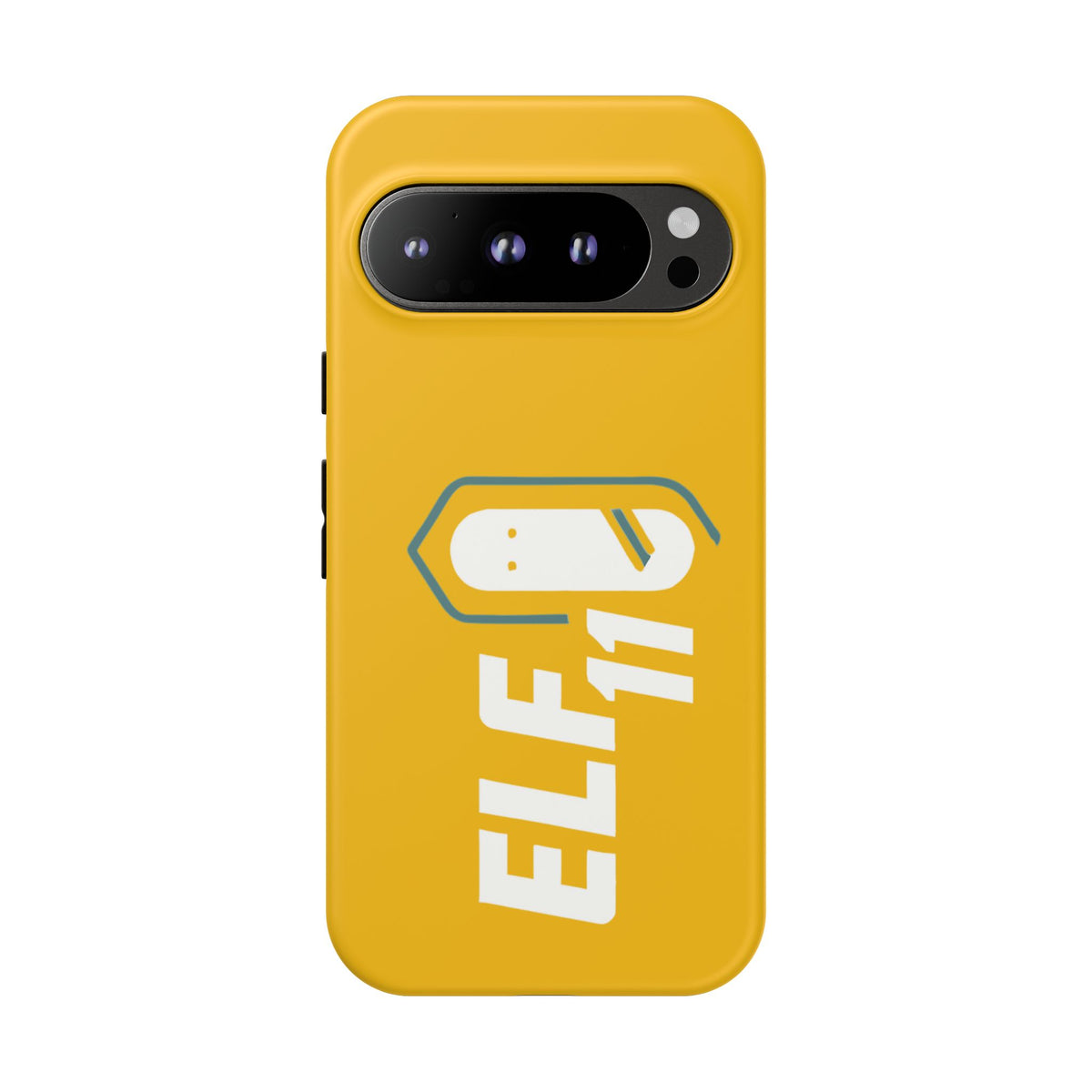 Yellow 'ELF11' Phone Case — Protective Slim Shockproof Cover