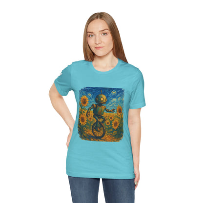 Robot Unicycle Tee