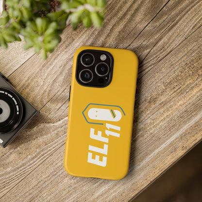 Yellow 'ELF11' Phone Case — Protective Slim Shockproof Cover