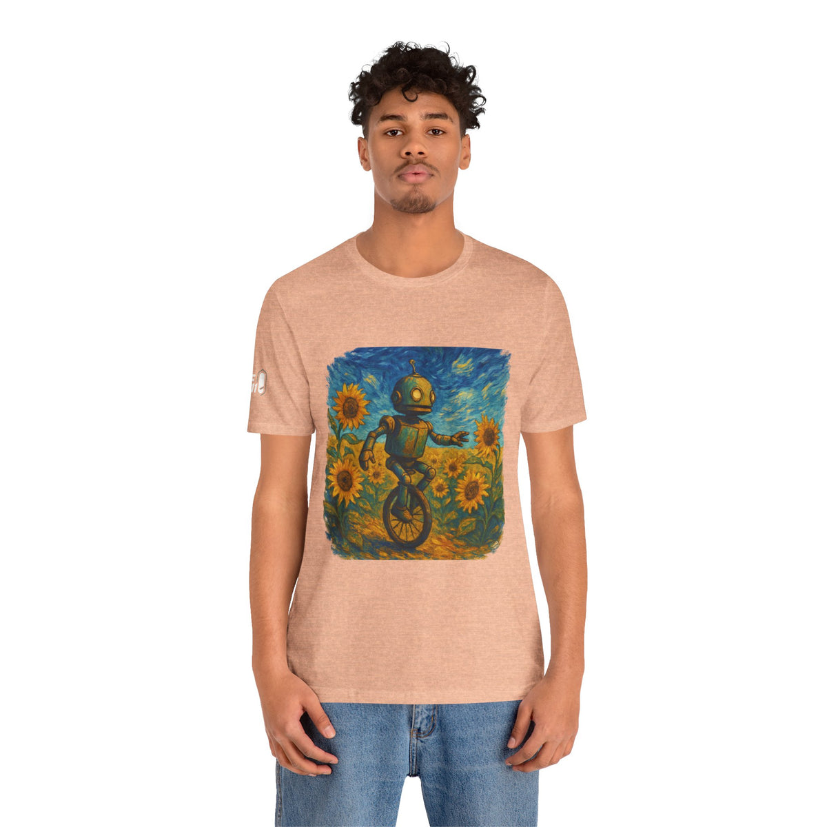 Robot Unicycle Tee