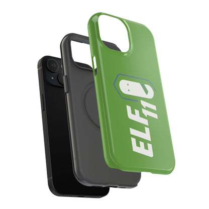 ELF11 Green Impact-Resistant Phone Case — Rugged Shockproof Protective Cover