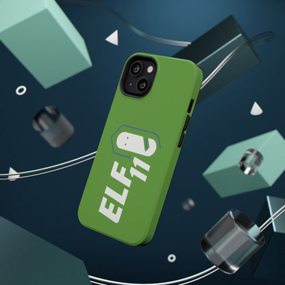 ELF11 Green Impact-Resistant Phone Case — Rugged Shockproof Protective Cover