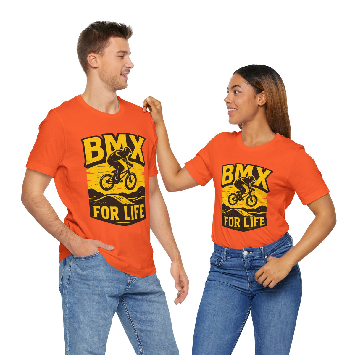 BMX FOR LIFE SHORT SLEVE SHIRT