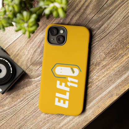Yellow 'ELF11' Phone Case — Protective Slim Shockproof Cover