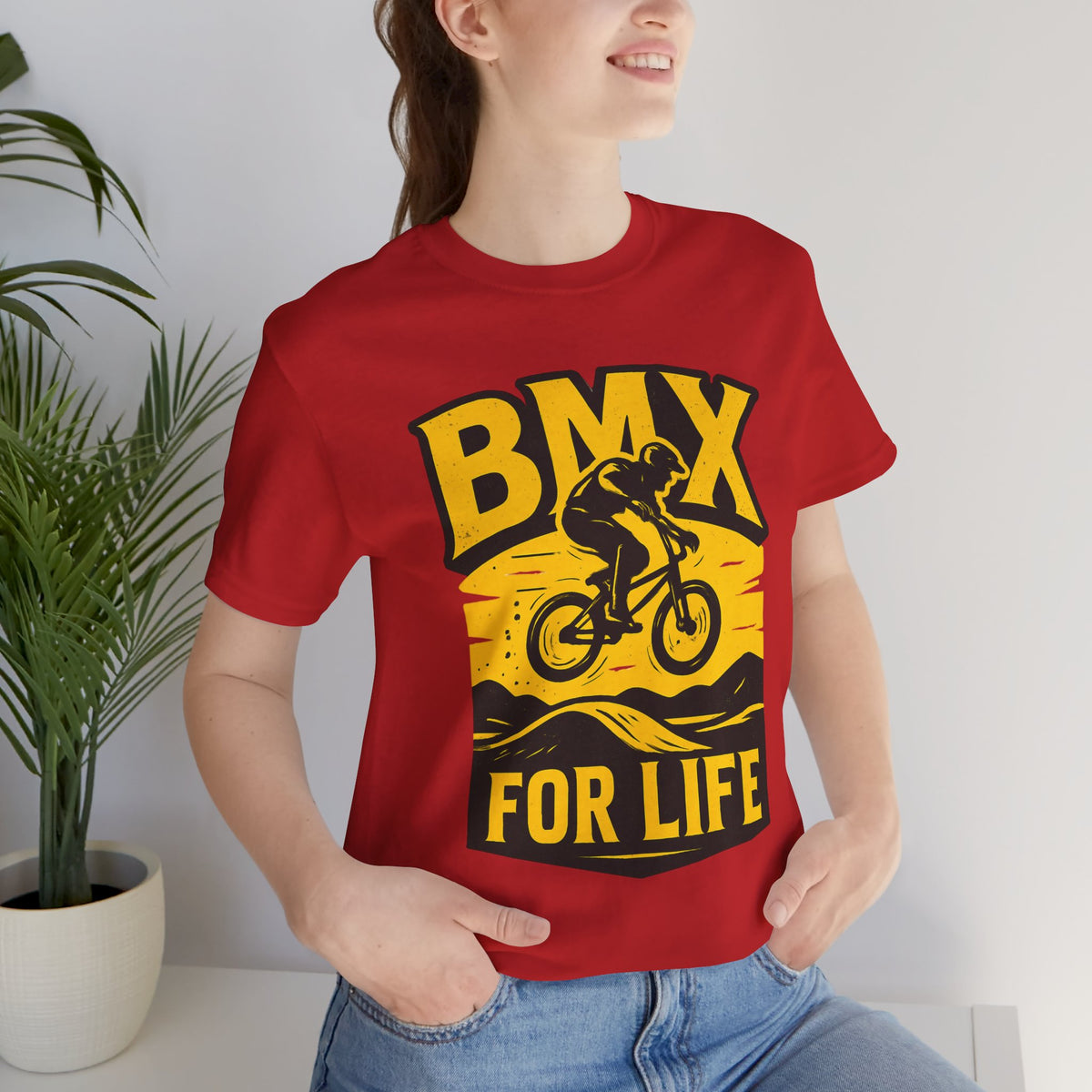 BMX FOR LIFE SHORT SLEVE SHIRT