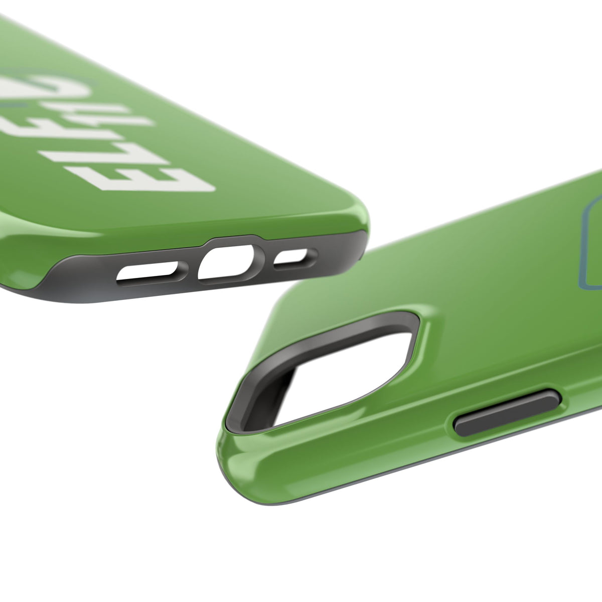 ELF11 Green Impact-Resistant Phone Case — Rugged Shockproof Protective Cover