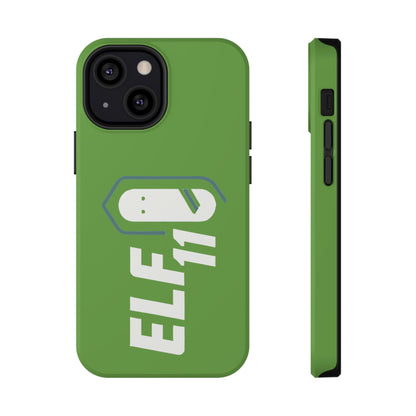 ELF11 Green Impact-Resistant Phone Case — Rugged Shockproof Protective Cover
