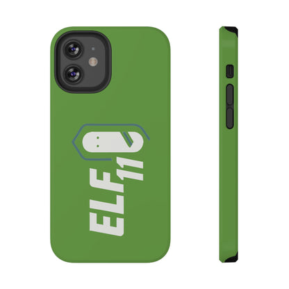 ELF11 Green Impact-Resistant Phone Case — Rugged Shockproof Protective Cover