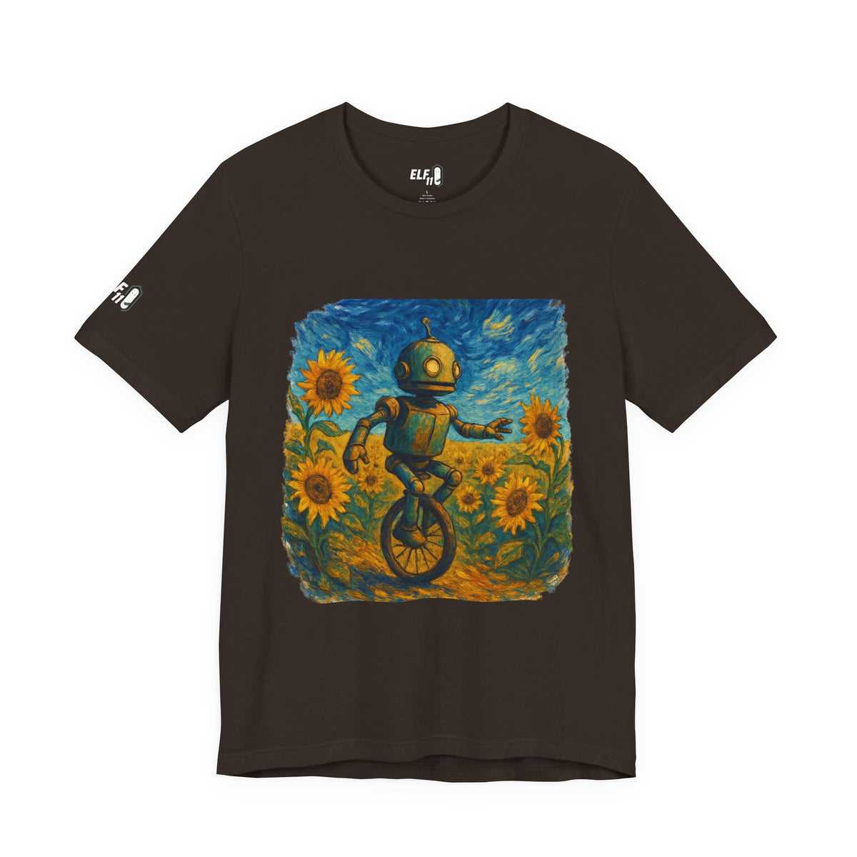 Robot Unicycle Tee