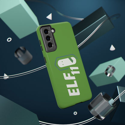 ELF11 Green Impact-Resistant Phone Case — Rugged Shockproof Protective Cover