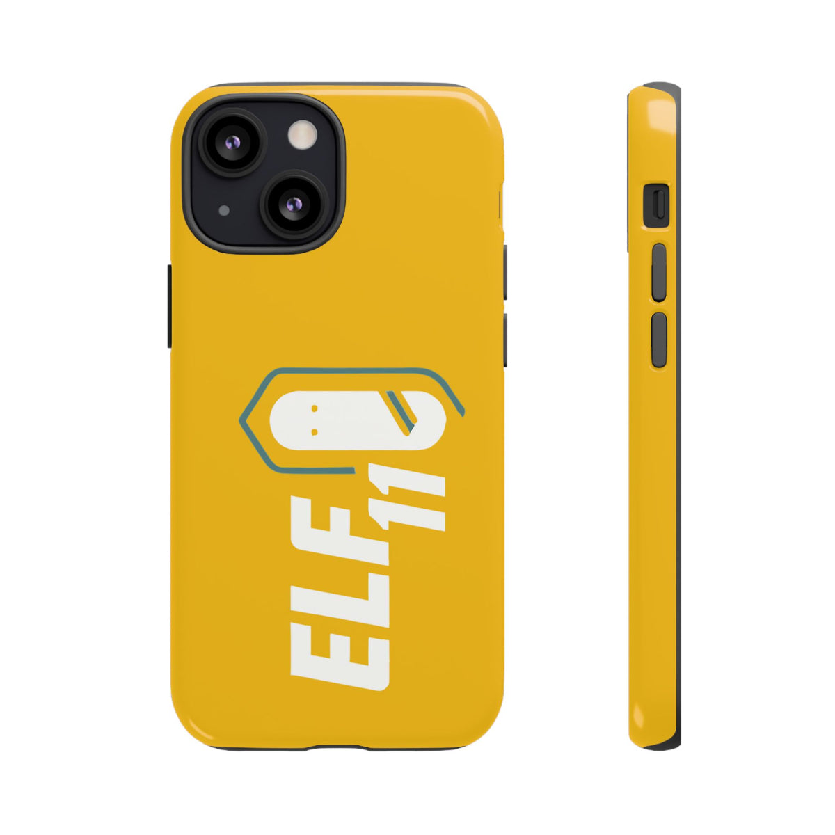 Yellow 'ELF11' Phone Case — Protective Slim Shockproof Cover