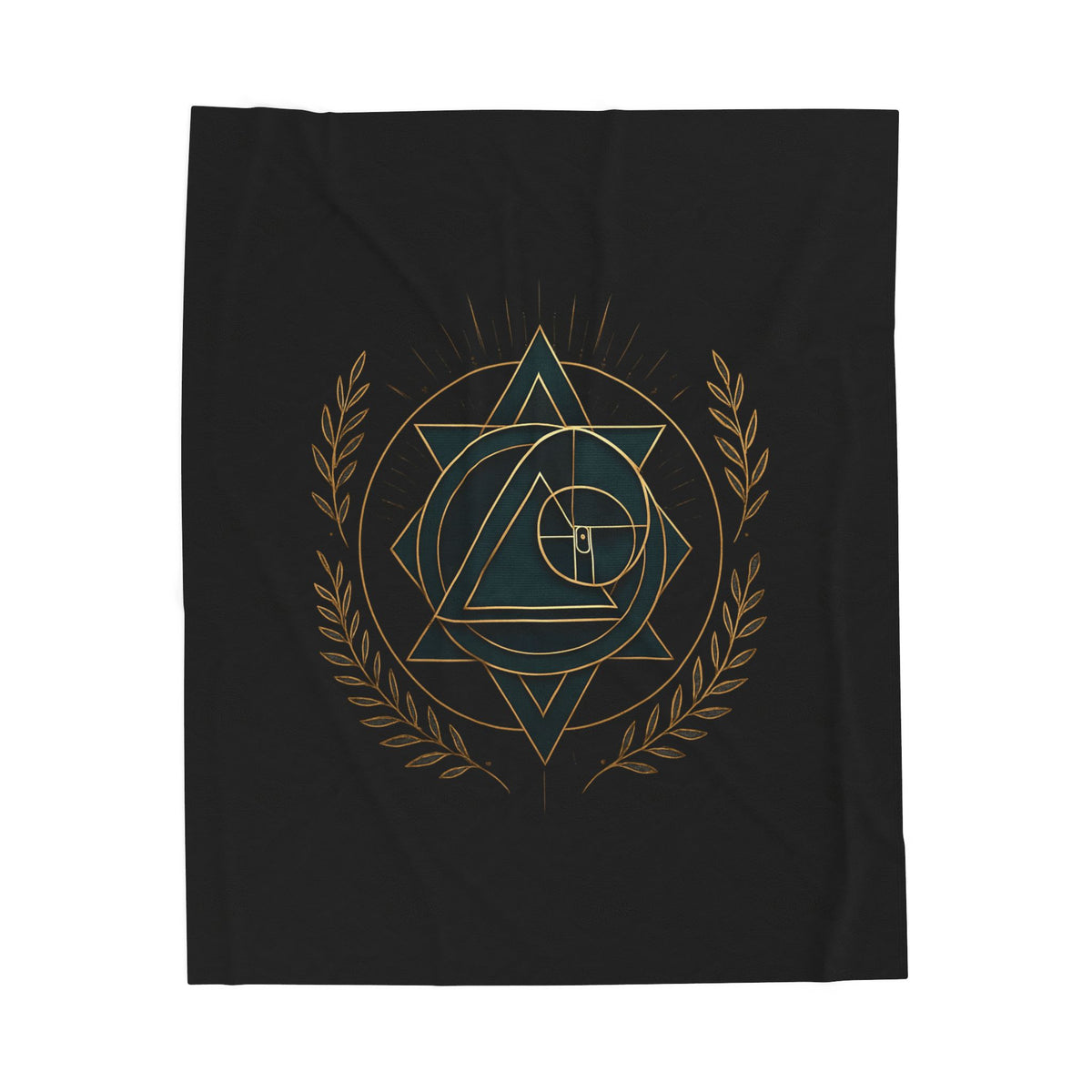 Gothic Velvet Plush Blanket - Cozy Décor for Gaming Lovers