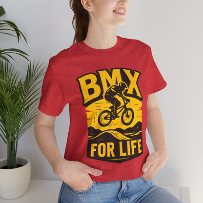 BMX FOR LIFE SHORT SLEVE SHIRT