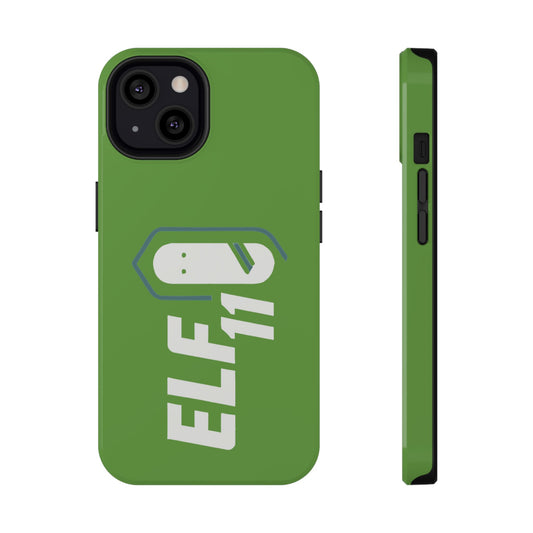 ELF11 Green Impact-Resistant Phone Case — Rugged Shockproof Protective Cover