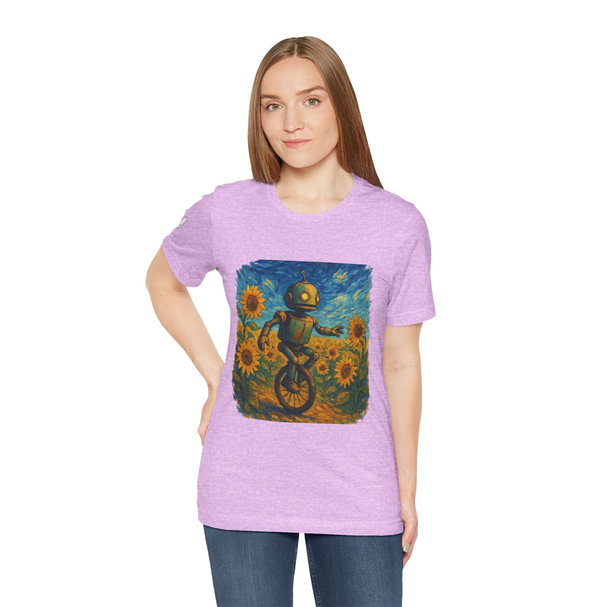 Robot Unicycle Tee