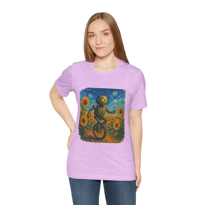 Robot Unicycle Tee