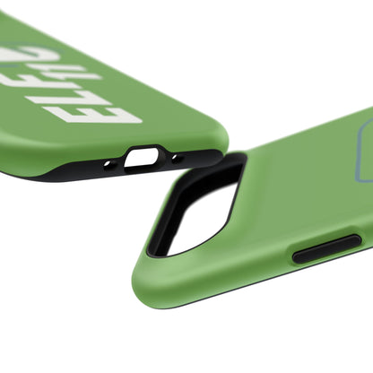 ELF11 Green Impact-Resistant Phone Case — Rugged Shockproof Protective Cover