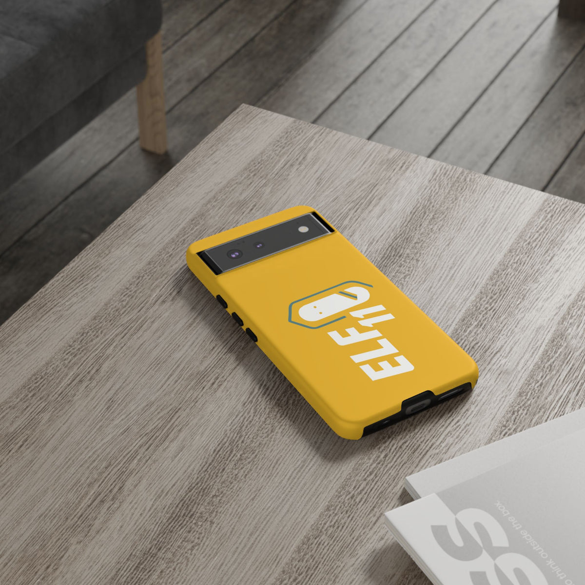 Yellow 'ELF11' Phone Case — Protective Slim Shockproof Cover