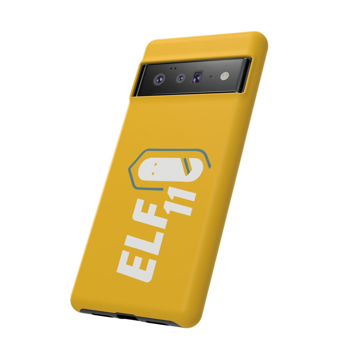 Yellow 'ELF11' Phone Case — Protective Slim Shockproof Cover