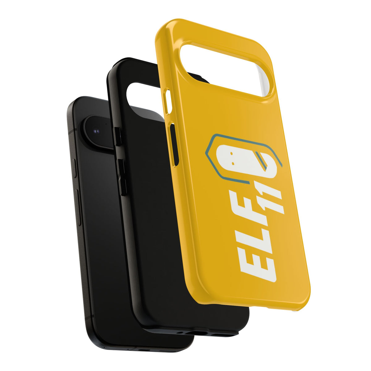 Yellow 'ELF11' Phone Case — Protective Slim Shockproof Cover