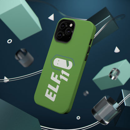 ELF11 Green Impact-Resistant Phone Case — Rugged Shockproof Protective Cover