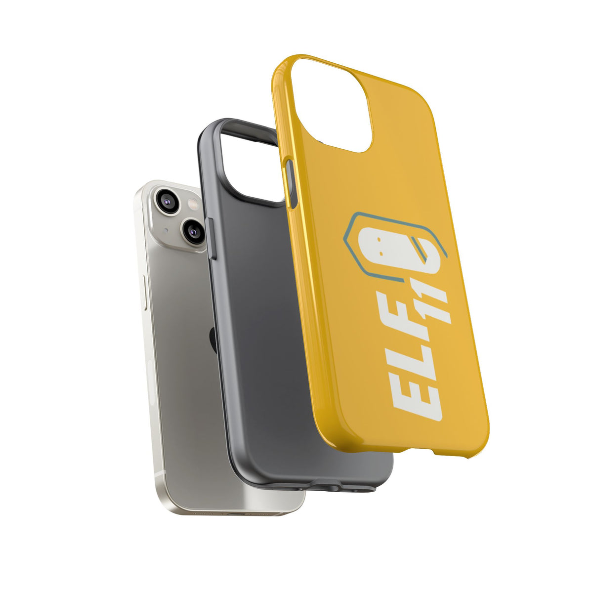 Yellow 'ELF11' Phone Case — Protective Slim Shockproof Cover