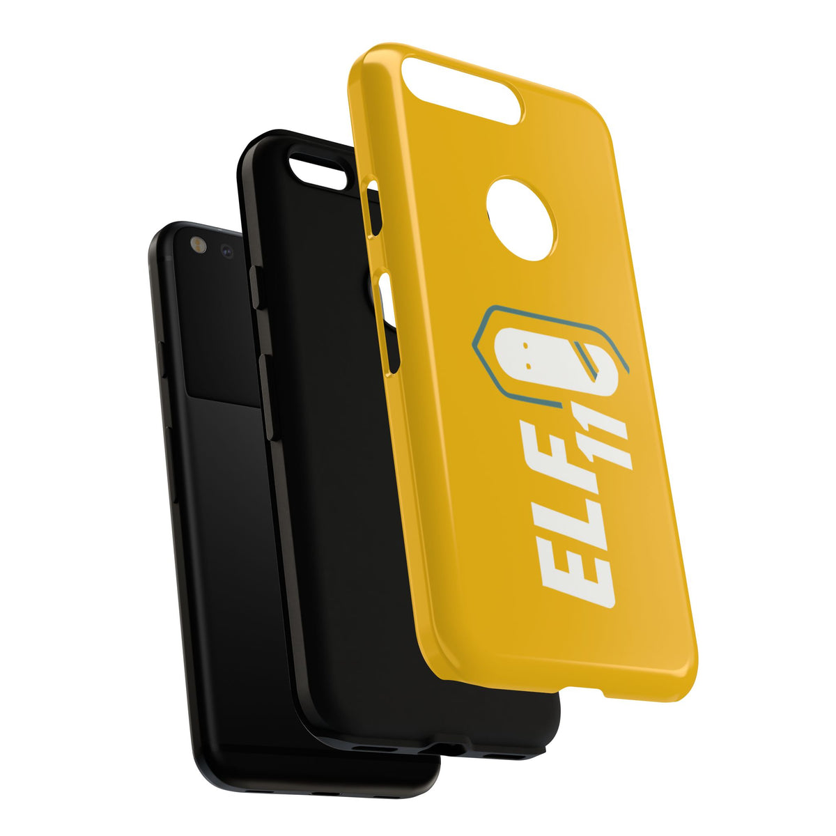 Yellow 'ELF11' Phone Case — Protective Slim Shockproof Cover