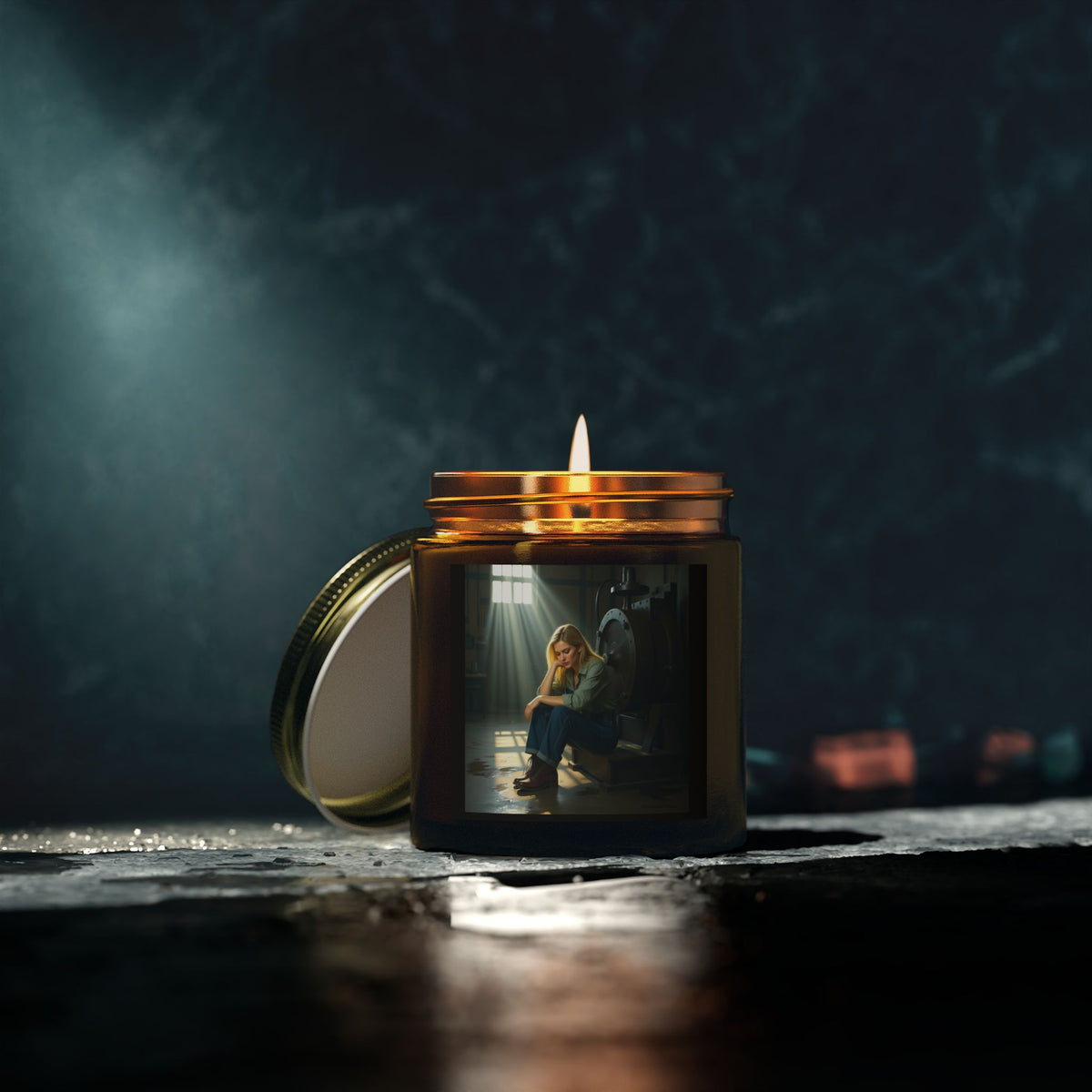 MOTIVATIONAL WOMEN ART . MINDSET IS EVERYTHING candle